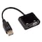 Sanoxy Displayport 1.2 Male to 4K HDMI+VGA Passive Adapter Cable W/ Latches 4K Resolution Ready SNX-CBL-LDR-DP208-1200 - alternate 1