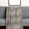 Homeroots Beige and Taupe Diamond Weave Handloom Throw 476215 - alternate 7