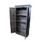 Homeroots 72in Dark Brown Solid Wood Pantry Or Storage Closet 489034 - alternate 6