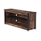 Homeroots 55in Brown And Black Open shelving TV Stand with Bookcase 480470 - alternate 8
