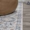 Jonathan Y Brandy Rustic Border Low-Pile Machine-Washable Light Gray/Blue 5 ft. x 8 ft. Area Rug WSH321B-5 - alternate 7