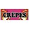 Signmission CREPES BANNER SIGN crepe thin pancake strawberry chocolate crisp signs B-96 Crepes - alternate 1