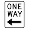 Sign Solutions Usa Traffic Sign, 24 in Width, Aluminum Sign, Vertical Rectangle DUS10DWT2430R6-2L - alternate 1