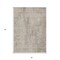 Homeroots 5' X 8' Taupe And Beige Geometric Washable Indoor Outdoor Area Rug 594594 - alternate 8