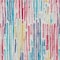 Homeroots 9' X 12' White Pink And Teal Blue Striped Washable Indoor Outdoor Area Rug 617708 - alternate 7