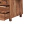Homeroots 69" Brown Solid Wood Wall Mounted Writing Desk and Bookshelf Set With Four Drawers 634359 - alternate 9
