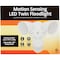 Unbranded White Motion Sensing LED Floodlight Fixture P3-180W - alternate 2