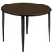 Regency Round Kahlo Breakroom Table, 48 in W, 48 in L, Neo Walnut TPL48RNDNWBK - alternate 1