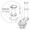 Korky Toilet Repair Kit, Plastic/Rubber, Black/Red, For: Fix Leaking, Noisy or Running Toilet in 1 Trip 4010MP/PK - alternate 8