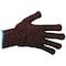 Workhorse Color-Coded Cut-Resistant Hand Protection Gloves, FDA-Compliant, A8, 13 Gauge WH A513-BRN-LGE - alternate 3