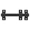 National Hardware Industrial Gate Latch, 7-29/32 in L, 13/16 in W, 25/32 in Bolt Head, ABS/Plastic/Steel, Black N166-033 - alternate 5