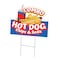 Signmission Hot Dogs Chips & Soda Combo Die Cut Yard & Stake plastic, 1824-Hot Dogs Chips & Soda Combo C-DC-1824-DS-Hot Dogs Chips And Soda Combo19 - alternate 1
