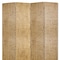 Homeroots 84" Gold Wood Folding Four Panel Screen Room Divider 274903 - alternate 6
