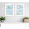Homeroots Set Of Two Life Is White Framed Print Wall Art, 2PK 407936 - alternate 4
