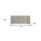 Homeroots 72" Ivory Solid Wood Six Drawer Double Dresser 489219 - alternate 4