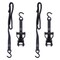Keeper Extreme Webbing 1 in. W X 14 ft. L Black Ratchet Tie Down 500 lb, 2PK 85454 - alternate 5