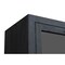 Homeroots 91in Graphite Distressed Solid Wood Frame Accent Cabinet With Two Doors 620846 - alternate 8