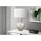 Monarch Specialties Lighting, 26"h, Table Lamp, Silver Glass, Ivory / Cream Shade, Contemporary, Modern I 9897 - alternate 3
