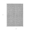 Homeroots 9' X 12' Silver And Ivory Floral Washable Indoor Outdoor Area Rug 581880 - alternate 9