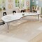 Flash Furniture Wren 96 in x 48 in Kidney Adjustable Height Activity Table, Thermal Laminate Top, Short Legs, White XU-A4896-KIDNY-WHT-T-P-GG - alternate 8