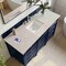 James Martin Vanities Brittany 60" Single Vanity, Victory Blue, w/ 3 CM Siberian Silestone Top w/FreePower Wireless Charger 650-V60S-VBL-FSFR - alternate 8
