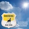 Signmission Beware Of Dog Shield Sign Warning Bad Do, 4 inch X 4 inch, Vinyl Decal, 2PK SHI-D-2PACK-4-361 - alternate 6