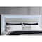 Global Furniture Usa Contemporary Glam Soleil White King Bed Group SOLEIL-WHITE-KBG - alternate 1