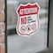 Signmission Property Shield Sign No Food No Drinks N, 4 inch X 4 inch, Vinyl Decal, 2PK SHI-D-2PACK-4-455 - alternate 5