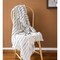 Homeroots 50" X 60" White And Navy Blue Cotton Blend Woven Striped Throw Blanket with Fringe 548878 - alternate 4