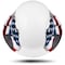 Lift Safety DAX Fiber Resin Full Brim Hard Hat (American Flag) - ANSI-G, TYPE 1 HDF-24AF - alternate 4