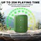 Bobtot Portable Bluetooth Speaker, Green, 10W sound, 12H battery IPX6 waterproof, TWS pairing, RGB lights 803789 - alternate 6