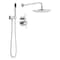 Delta Modern: Monitor 14 Series Shower with Raincan, Hand Shower & Rough Valve 342702 - alternate 7