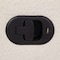 Flash Furniture Cash Swivel Glider Rocker Manual Recliner Chair, 270 Degree Swivel, USB/USB-C Charging Ports CY-RAC-536U-OFWBC-GG - alternate 9