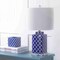 Jonathan Y Clarke 23" Chinoiserie LED Table Lamp, Blue/White JYL3011A - alternate 9