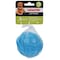 Chompers Chomper L Dog Toy, 4 in, Squeaky Spiral Ball Toy, TPR, Assorted WB15557 - alternate 4