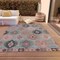 Homeroots 10' X 14' Gray Mauve And Charcoal Southwestern Washable Indoor Outdoor Area Rug 615139 - alternate 9