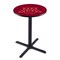 Holland Bar Stool Co 42" Blk Wrinkle Minnesota Pub Table, 36" dia. Top L211B4236MinnUn - alternate 1