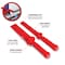 Performance Tool 2 pc. Plastic Chisel Set, Decal Removal, High-Impact Plastic, 10 in. W83199 - alternate 4