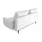 Homeroots Contempo Retro 78in Creamy Off White Loveseat 480891 - alternate 6
