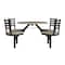 Palmer Hamilton Picnic Table PH-4S36RD-CAPBCAP - alternate 12