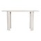 Homeroots 58" White Solid Wood Oval Console Table 668866 - alternate 1