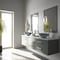 Vigo Giovanni Oceania Blue Glass 17 in. L x 17 in. W x 6 in. H Round Vessel Bathroom Sink VG07049 - alternate 6