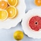 Smarty Had A Party Pearl White Round Lotus Plastic Dinnerware Value Set, 240PK 8850-WHVP-CASE - alternate 10