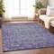 Homeroots 5' X 8' Purple Oriental Washable Indoor Outdoor Area Rug 607573 - alternate 9