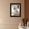Homeroots Cleaning Day Black Framed Print Bathroom Wall Art 407401 - alternate 5