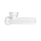 Everflow 1-1/2" Plastic End Outlet Tee for Tubular Drain Applications P21125 - alternate 1