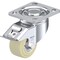 Blickle Swivel Plate Caster, Wt Nyln, 3-1/8", Brake, Caster Load Rating Range: Heavy-Duty LH-GSPO 80K-14-FI - alternate 1