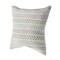 Homeroots Set of Two 18" X 18" Green Beach Chevron Cotton Zippered Pillow, 2PK 535273 - alternate 6