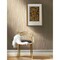 York Wallcoverings Vertical Plumb Soft Gold Metallic Wallpaper NV5504 - alternate 6