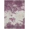 Homeroots 8' X 10' Eggplant Gray And Ivory Abstract Washable Indoor Outdoor Area Rug 599481 - alternate 8
